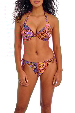 Bas de maillot Santiango - Violet et orange - Freya Swim