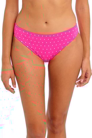 Bas de maillot Jewel Cove - Fuschia et blanc - Freya Swim