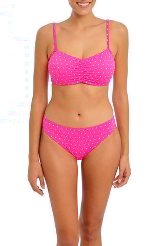 Bas de maillot Jewel Cove - Fuschia et blanc - Freya Swim