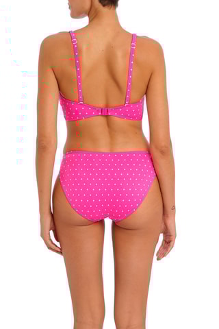 Bas de maillot Jewel Cove - Fuschia et blanc - Freya Swim