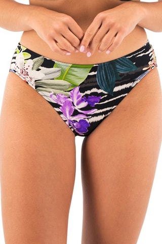 Bas de maillot Maldives - Noir et violet - Fantasie Swim