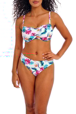 Bas de maillot Palm Paradise - Blanc - Freya Swim