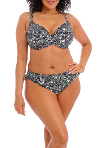 Bas de maillot Pebble Cove - Noir et blanc - Elomi Swim