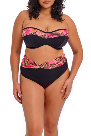 Bas de maillot taille haute Cabana - Noir  - Elomi Swim