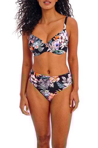 Bas de maillot taille haute Kamala Bay - Noir - Freya Swim