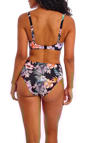 Bas de maillot taille haute Kamala Bay - Noir - Freya Swim