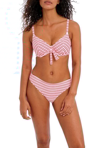 Bas de maillot New Shores - Blanc et rouge - Freya Swim