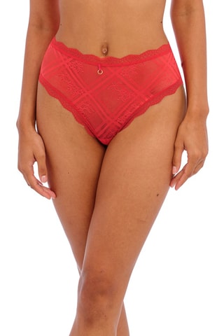 Culotte taille haute Fatale - Rouge - Freya