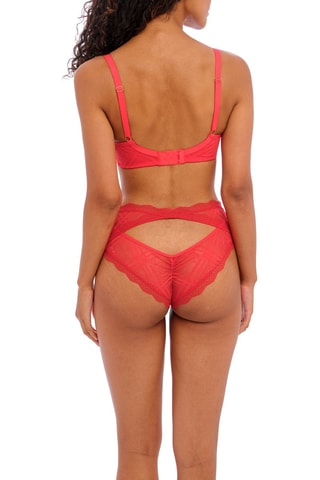 Culotte taille haute Fatale - Rouge - Freya