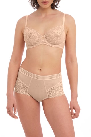 Culotte taille haute Raffine - Nude - Wacoal