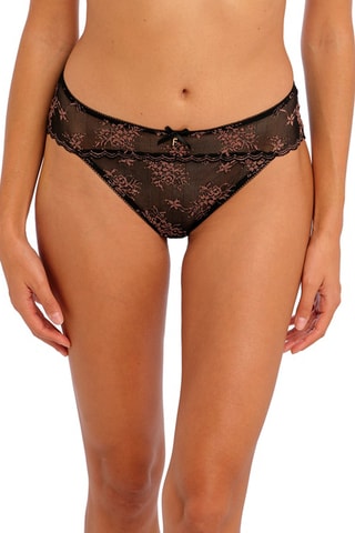 Culotte Offbeat Decadence - Noir - Freya