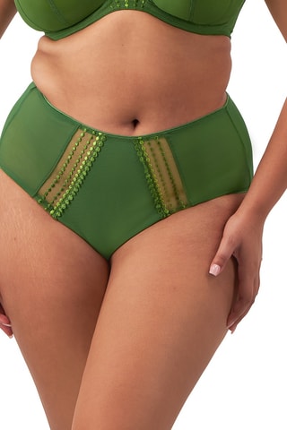 Culotte taille haute Matilda - Vert olive 