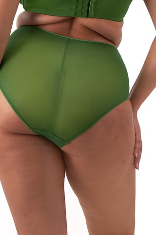 Culotte taille haute Matilda - Vert olive 