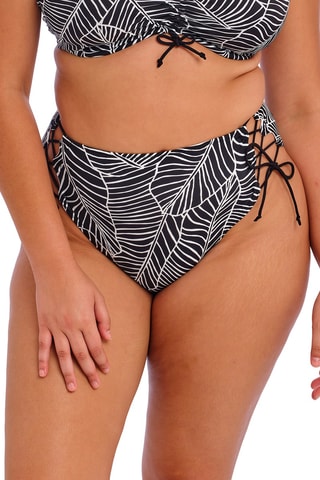 Bas de maillot taille haute Kata - Noir - Elomi Swim