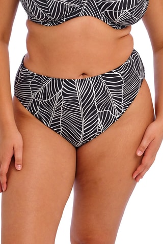 Bas de maillot taille haute Kata - Noir - Elomi Swim