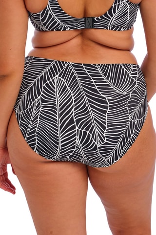 Bas de maillot taille haute Kata - Noir - Elomi Swim