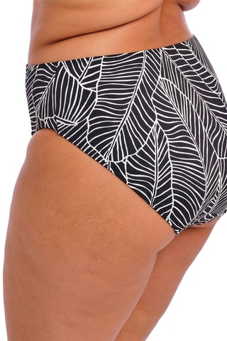 Bas de maillot taille haute Kata - Noir - Elomi Swim