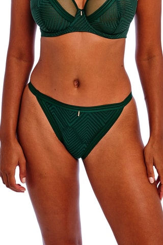 Culotte Tailored - Vert émeraude - Freya 