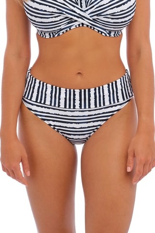 Bas de maillot Sunshine - Bleu marine et blanc - Fantasie
