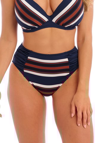 Bas de maillot taille haute Ocean - Bleu marine - Fantasie