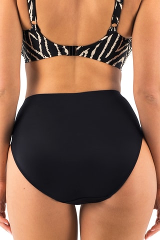 Bas de maillot taille haute Silhouette Island - Noir - Fantasie Swim