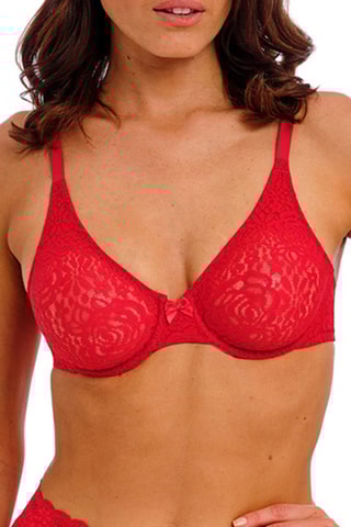 Soutien-gorge Halo - Rouge - Wacoal