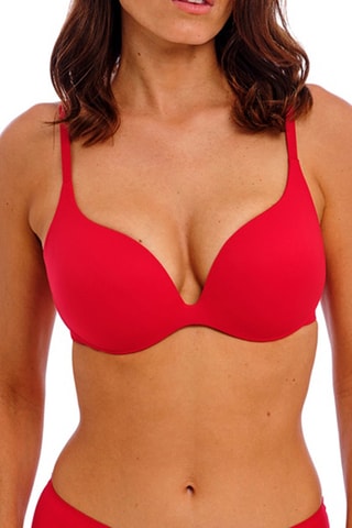 Soutien-gorge push-up Ines Secret - Rouge - Wacoal