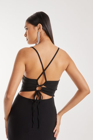 Robe fourreau - Noir