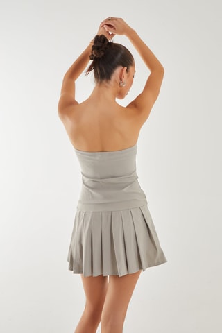 Robe bustier - Gris