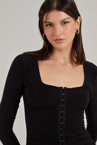 Robe droite - Noir
