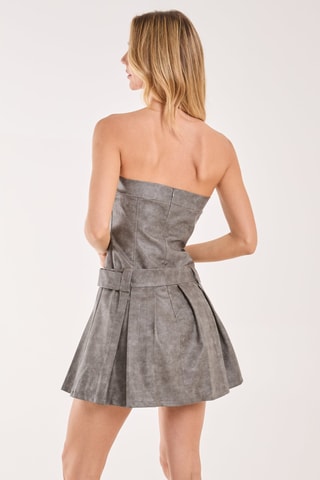 Robe bustier - Gris