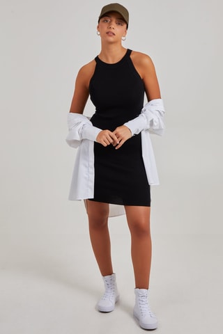 Robe droite - Noir