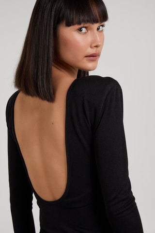 Robe fourreau - Noir