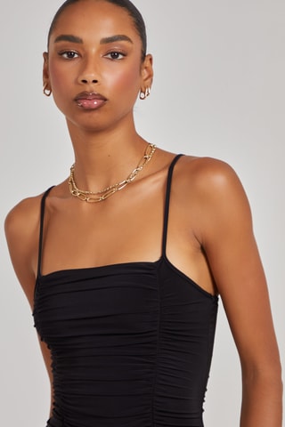 Robe fourreau - Noir