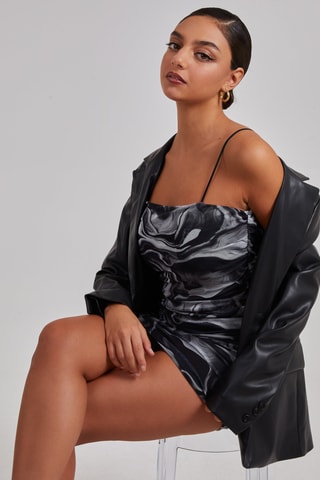 Robe fourreau - Noir