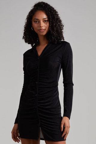 Robe chemise - Noir