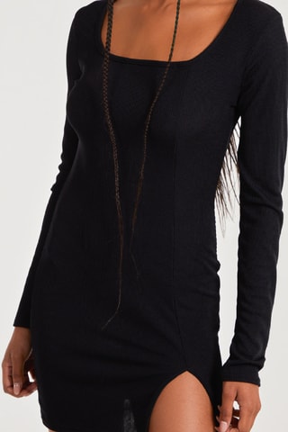 Robe droite - Noir