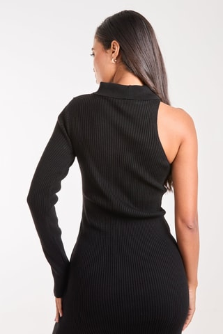 Robe fourreau - Noir