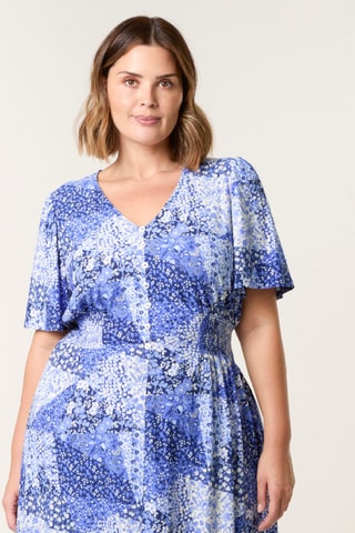 Robe patineuse - Bleu