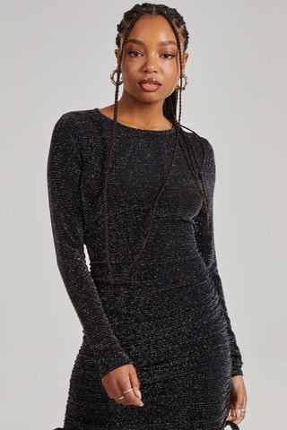 Robe fourreau - Noir