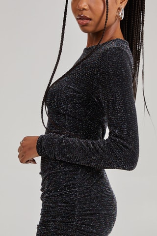 Robe fourreau - Noir