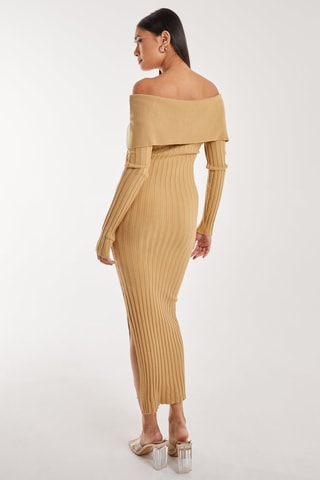Robe longue - Camel