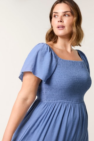 Robe longue - Bleu clair