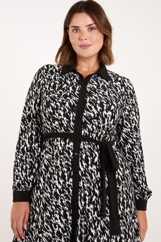 Robe chemise - Noir