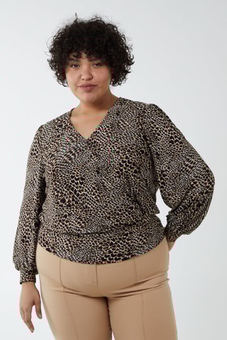 Blouse - Marron
