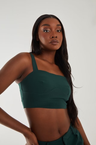 Crop top - Vert