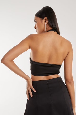 Crop top - Noir