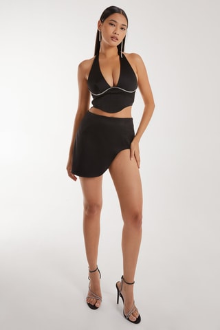 Crop top - Noir