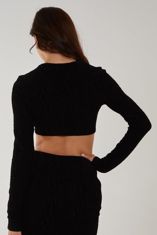 Crop top - Noir