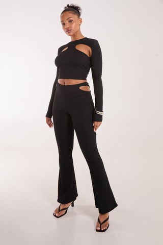 Crop top - Noir